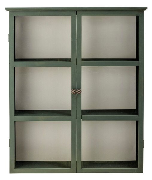 Siva viseća vitrina od masivne jele 85x100x25 cm Tone – Bloomingville