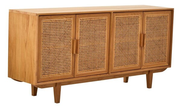 Komoda od punog hrasta u prirodnoj boji Lyon – Premier Housewares