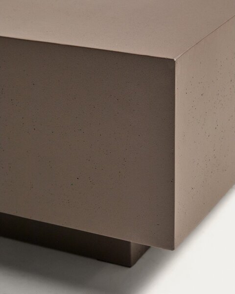 Vrtni stolić za kavu betonski 60x80 cm Rustella – Kave Home