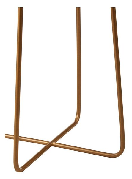 Okrugao pomoćni stol s mramornom pločom ø 36 cm Shalimar – Premier Housewares
