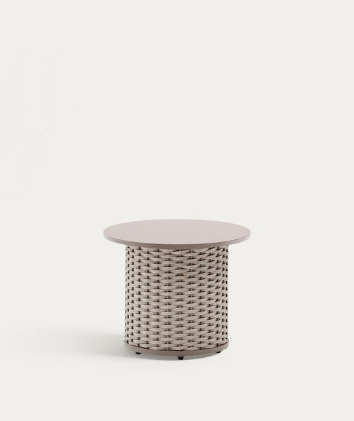 Metalni okrugao vrtni stolić ø 50 cm Sedalis – Kave Home