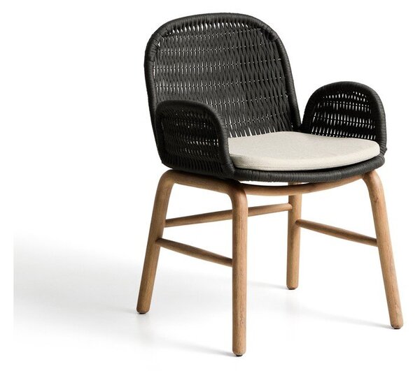 Tamno siva vrtna stolica Alipa – Kave Home