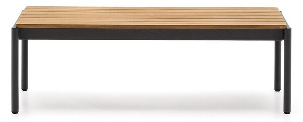 Vrtni stolić za kavu od masivne tikovine 63x149 cm Sorells – Kave Home