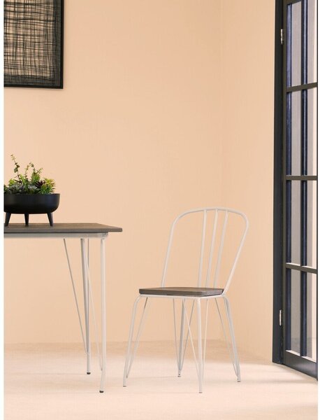 Blagovaonski stol od čvrstog brijesta ø 80 cm District – Premier Housewares