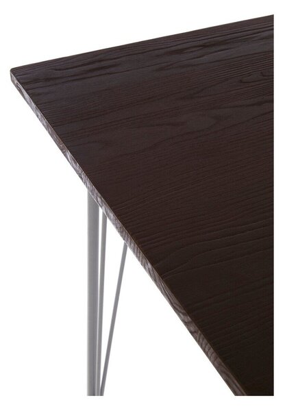 Blagovaonski stol od čvrstog brijesta ø 80 cm District – Premier Housewares