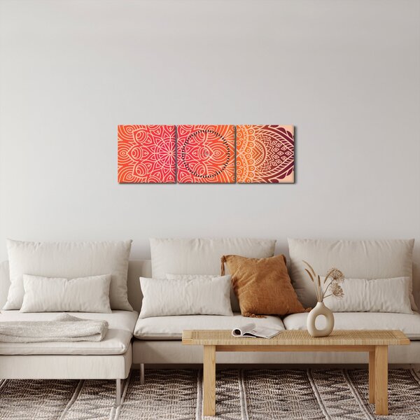 Slika - Mandala art (sa satom) (90x30 cm)