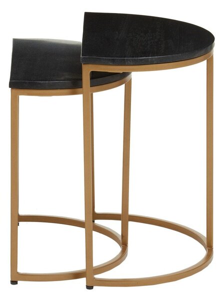 Pomoćni stolići u setu 2 kom s mramornom pločom 28x45 cm Varana – Premier Housewares