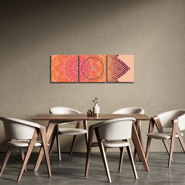 Slika - Mandala art (sa satom) (90x30 cm)