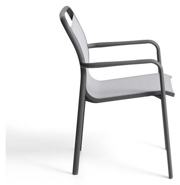 Tamno siva vrtna stolica Luri – Kave Home