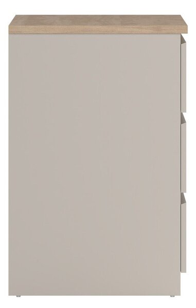 Krem komoda 154x76x50 cm Naia – Tvilum