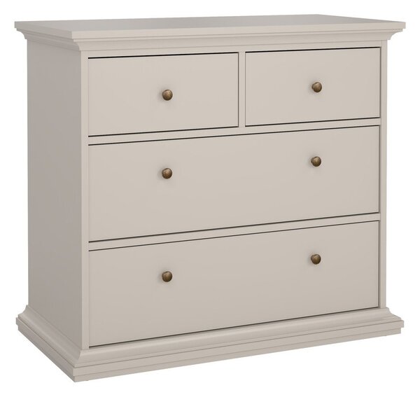 Krem komoda 96x87x49 cm Paris – Tvilum