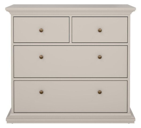 Krem komoda 96x87x49 cm Paris – Tvilum