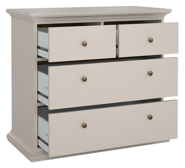 Krem komoda 96x87x49 cm Paris – Tvilum