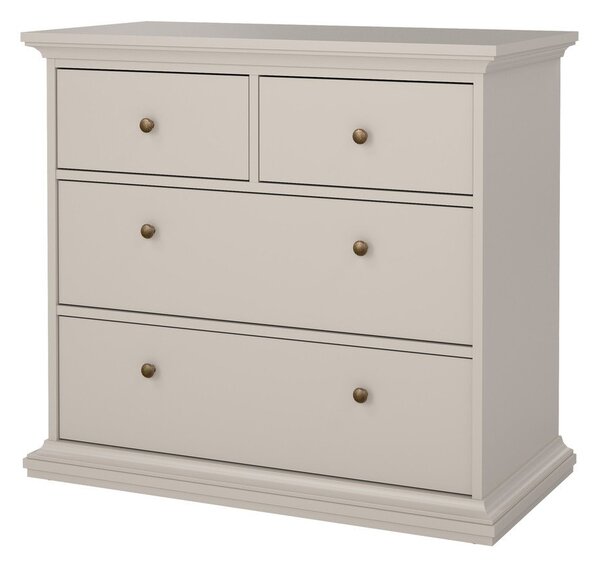 Krem komoda 96x87x49 cm Paris – Tvilum