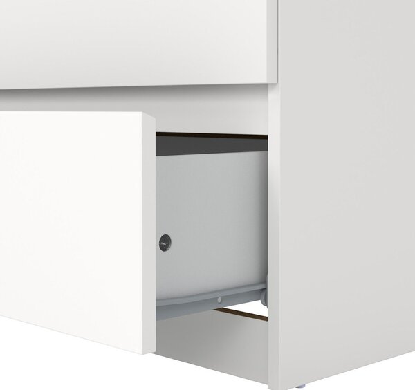 Bijela komoda 77x121x50 cm Naia – Tvilum