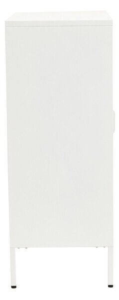 Bijela željezna vitrina 80x102x40 cm Acier – Premier Housewares