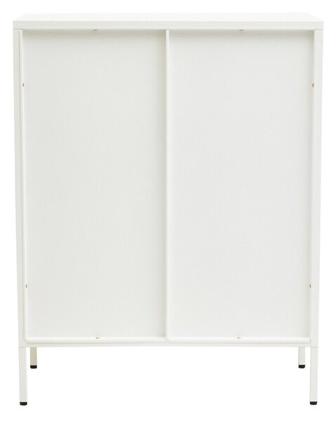Bijela željezna vitrina 80x102x40 cm Acier – Premier Housewares