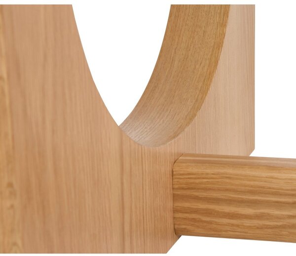 Proširiv blagovaonski stol u dekoru hrasta 95x180 cm Flow – Unique Furniture