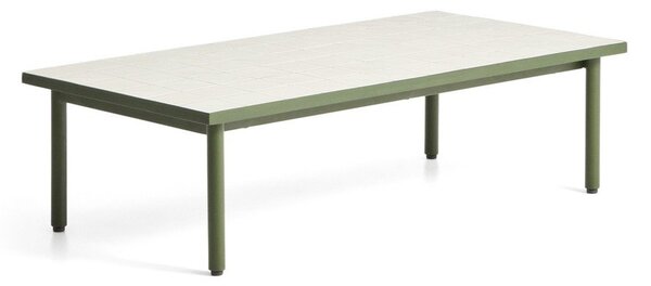 Vrtni stolić za kavu s keramičkom daskom 61x122 cm Maurina – Kave Home
