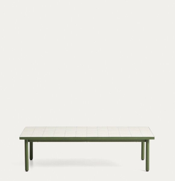 Vrtni stolić za kavu s keramičkom daskom 61x122 cm Maurina – Kave Home