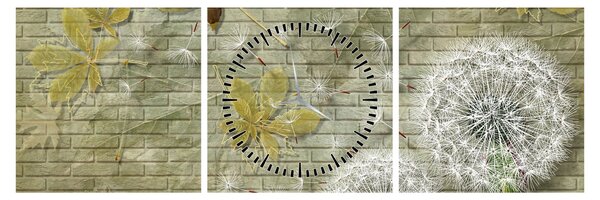 Slika - Regrat, ki ga raznaša veter (sa satom) (90x30 cm)