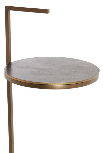Okrugao pomoćni stol s mramornom pločom ø 26 cm Leda – Light & Living