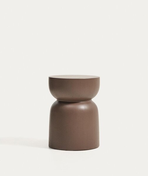 Okrugao vrtni stolić betonski ø 32 cm Garbet – Kave Home