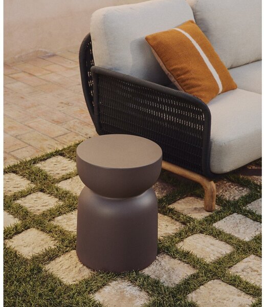 Okrugao vrtni stolić betonski ø 32 cm Garbet – Kave Home