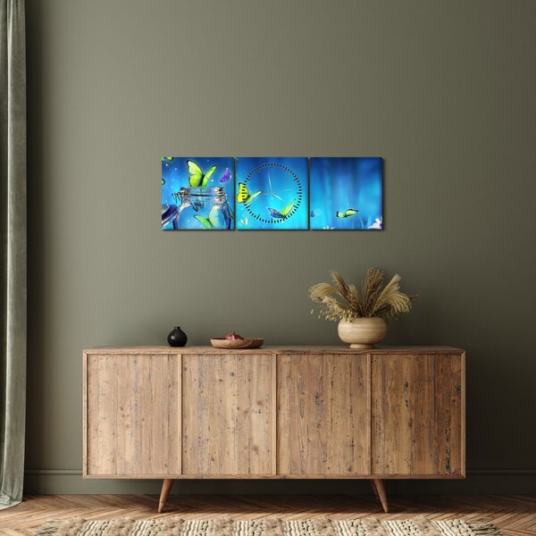 Slika - Svoboda (sa satom) (90x30 cm)