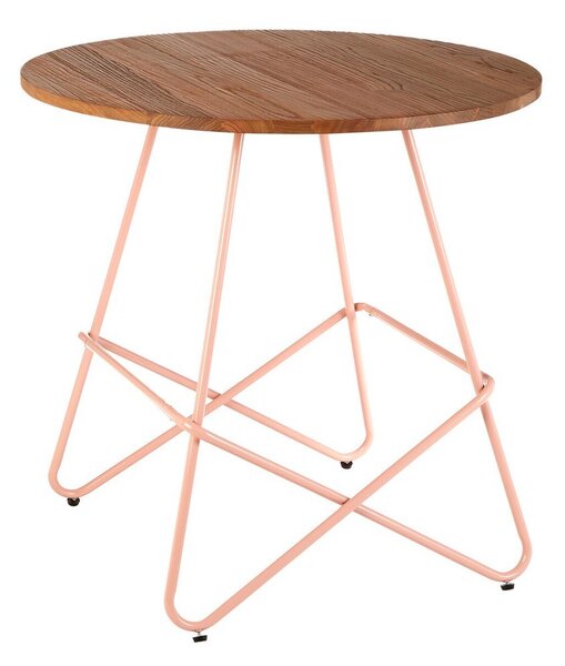 Okrugao blagovaonski stol od čvrstog brijesta ø 80 cm District – Premier Housewares