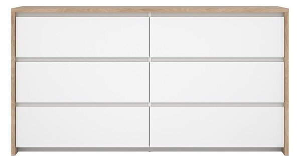 Bijela komoda 157x84x48 cm Next – Tvilum