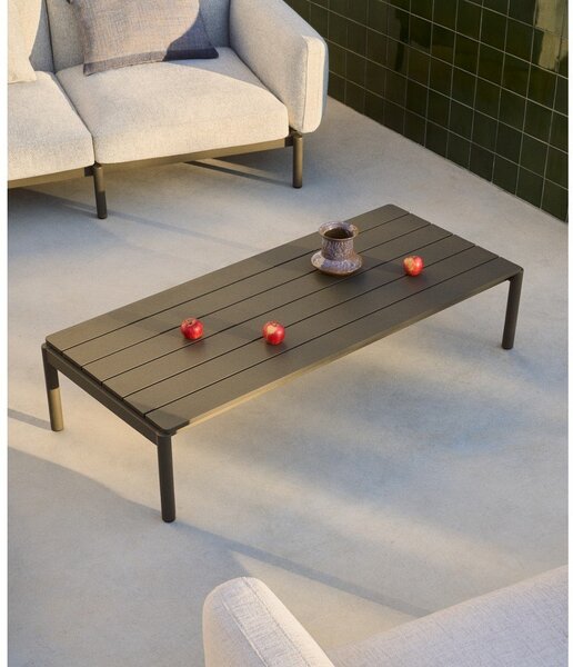 Metalni vrtni stolić za kavu 63x149 cm Sorells – Kave Home