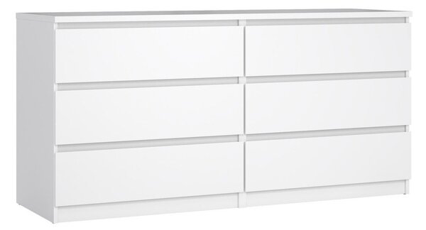 Bijela komoda 154x76x50 cm Naia – Tvilum