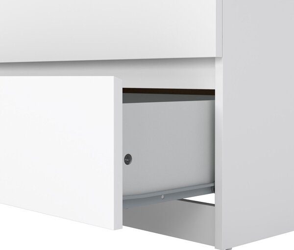 Bijela komoda 154x76x50 cm Naia – Tvilum