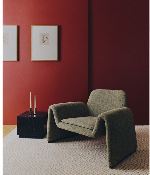 Mramorni pomoćni stol 40x40 cm Sorein – Kave Home