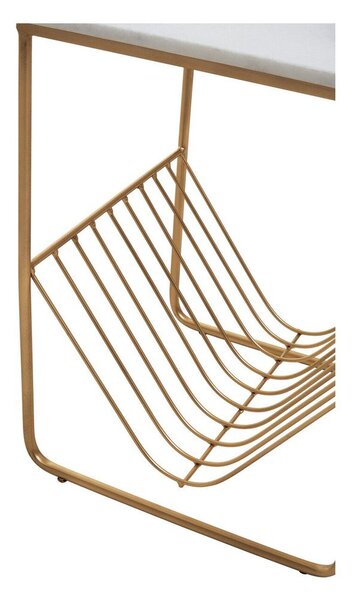 Pomoćni stol s mramornom pločom 40x40 cm Mandoli – Premier Housewares