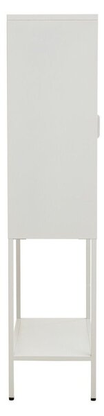 Bijela željezna vitrina 75x150x35 cm Acier – Premier Housewares