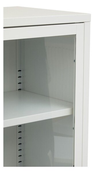 Bijela željezna vitrina 75x150x35 cm Acier – Premier Housewares