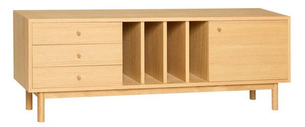 Komoda u dekoru hrasta u prirodnoj boji 140x50x37 cm Nobby – Hübsch