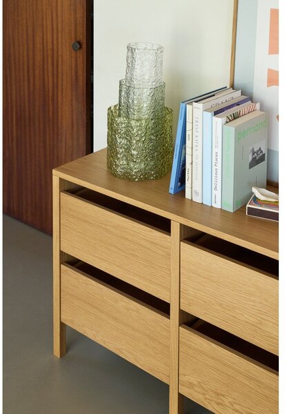 Komoda u dekoru hrasta u prirodnoj boji 150x65x40 cm Forma – Hübsch