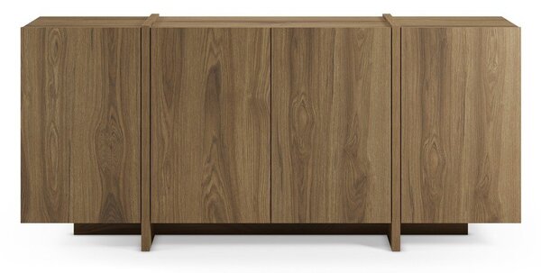 Komoda u dekoru hrasta u prirodnoj boji 180x79x40 cm Volia – Marckeric