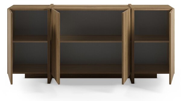 Komoda u dekoru hrasta u prirodnoj boji 180x79x40 cm Volia – Marckeric