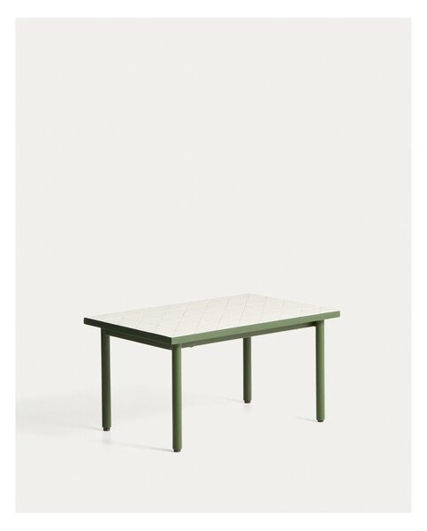 Vrtni stolić s keramičkom daskom 51x81 cm Maurina – Kave Home