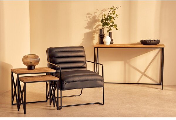 Pomoćni stolići u setu 2 kom od masivne jele 38x51 cm Kickford – Premier Housewares