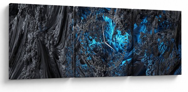 Slika - Pogled v notranjost (sa satom) (90x30 cm)