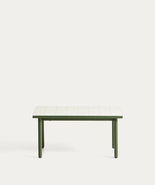 Vrtni stolić s keramičkom daskom 51x81 cm Maurina – Kave Home