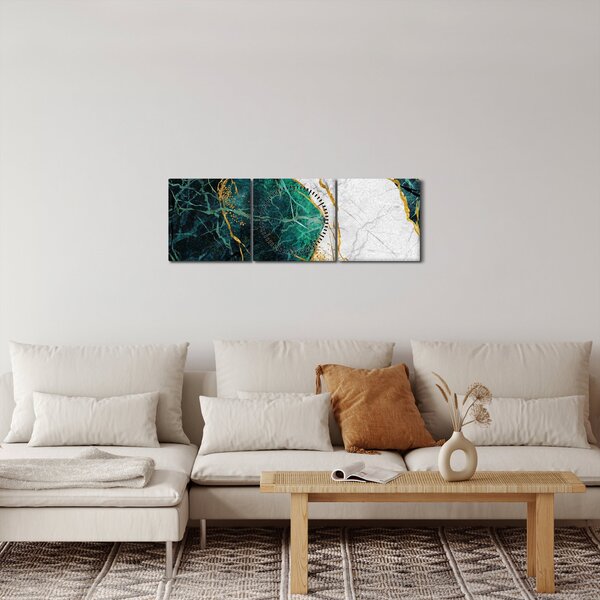 Slika - Turkizni marmor (sa satom) (90x30 cm)