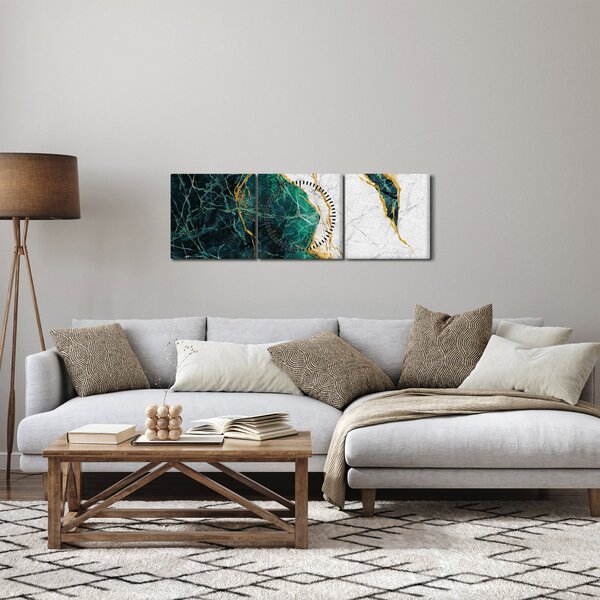 Slika - Turkizni marmor (sa satom) (90x30 cm)