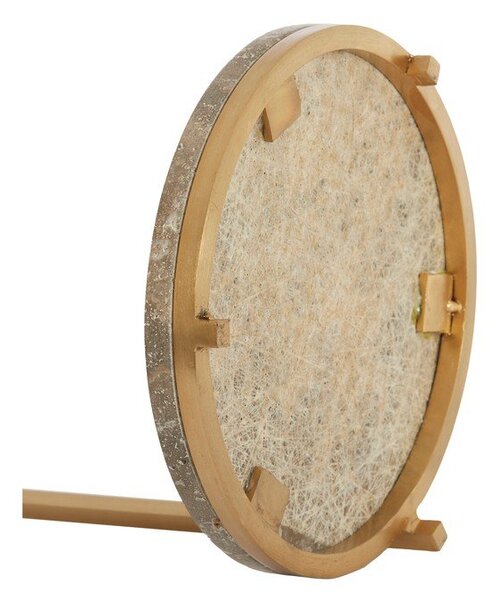 Okrugao pomoćni stol s mramornom pločom ø 26 cm Leda – Light & Living