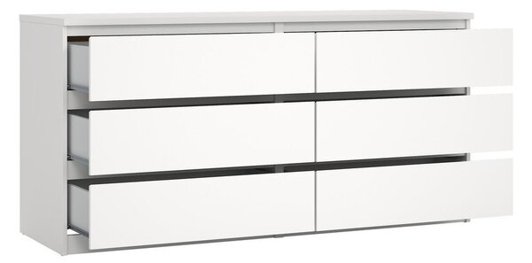 Bijela komoda 154x76x50 cm Naia – Tvilum